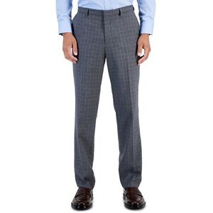 Hugo Mens Wool Blend‎ Plaid Dress Suit Pants